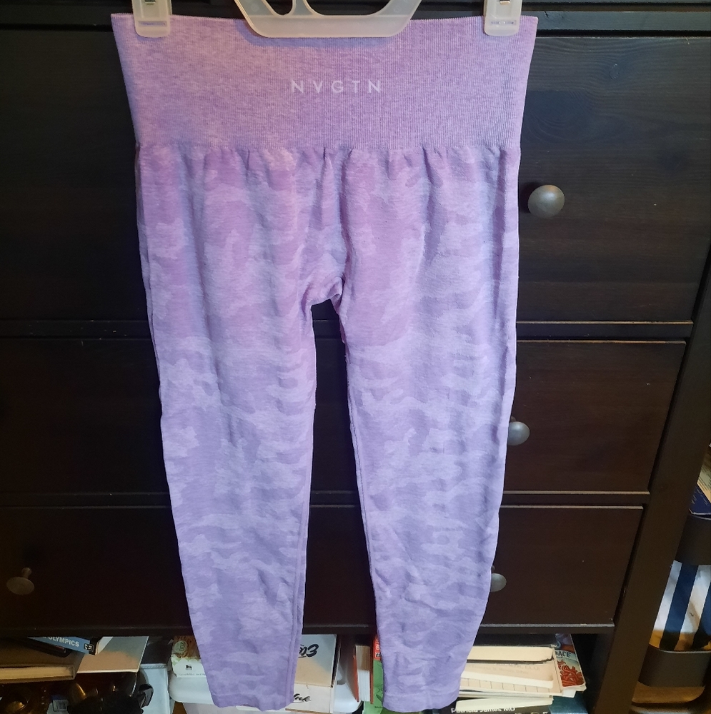 NVGTN Lilac Camo Leggings